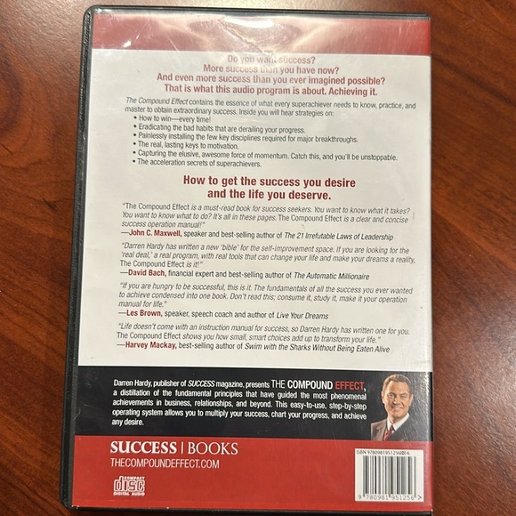 The compound effect by Darren Hardy six CD audio program - Picture 2 of 8